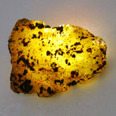 75 Ct Huge Rough Earth Mined Natural Yellow Sapphire CERTIFIED Loose Gemstone